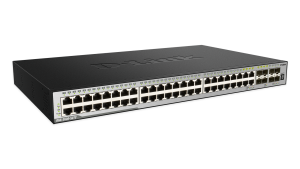 D-link xStack  44-port GE and 4-port Combo 4-port Combo 1000BaseT/SFP plus 4 10G
