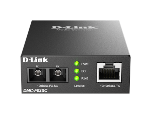 D-link10/100BaseTX to 100BaseFX SC Multi-mode Media Converter (2 km) 

- UTP to