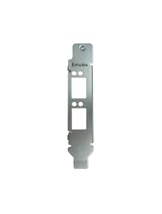 Desktop and 1U NAS bracket for Emulex dual port SFP+ 10GbE NIC
