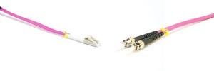 Duplex patch kábel  2 x ST/UPC + 2 x LC/UPC csatlakozóval, 3mm duplex core 50/12