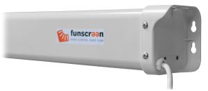 Funscreen Motor elektromos vetítővászon, 16:10, 212x305 cm