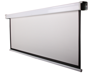 Funscreen Motor elektromos vetítővászon, 4:3, 183x244 cm