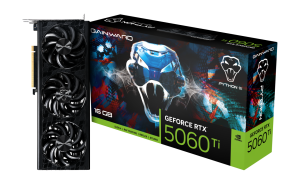 Gainward RTX5060Ti Python III 16GB GDDR7 128bit 3-DP HDMI videokártya