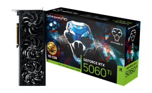 Gainward RTX5060Ti Python III OC 16GB GDDR7 128bit 3-DP HDMI videokártya