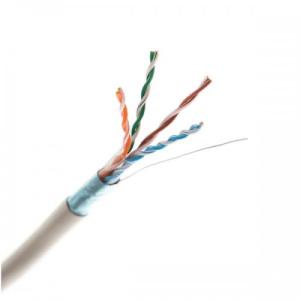 Giga kábel FTP (F/UTP) 4x2xAWG24 Cat.5E, LSOH halogénmentes 305m,  Euroclass Eca