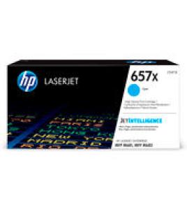 HP 657X nagy kapacitású cián LaserJet tonerkazetta