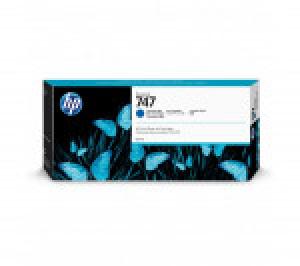 HP P2V85A Patron Chromatic Blue 300ml No.747 (Eredeti)