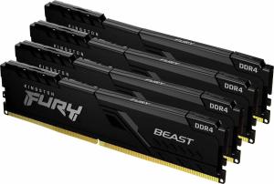 Kingston 32GB/3600MHz DDR4 (Kit of 4) FURY Beast Black (KF436C17BBK4/32) RAM