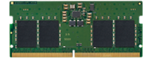 Kingston 8GB 5600MT/s DDR5 Non-ECC CL46 SODIMM 1Rx16memória  (KVR56S46BS6-8)