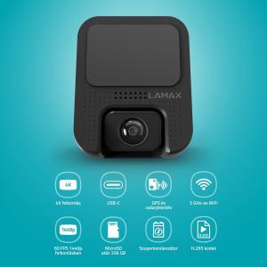 LAMAX F10 GPS 4K Autóskamera