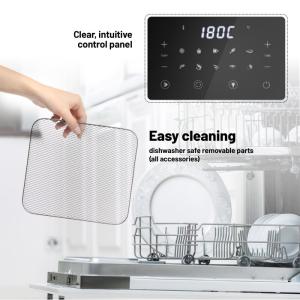 Lauben Air Fryer Oven 1500SB Hőlégkeveréses sütő fritőzzel