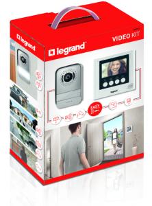 Legrand 2 vezetékes színes videó kaputelefon szett 4.3"