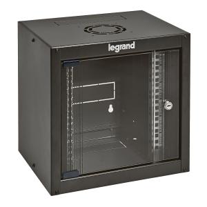 LEGRAND fali rack szekrény 10'' 6U MAG: 362 SZÉL: 320 MÉLY: 300 antracit egyrész