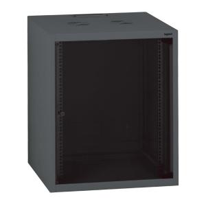LEGRAND fali rack szekrény 19'' 15U MAG: 758 SZÉL: 600 MÉLY: 450 antracit egyrés