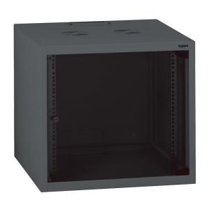 LEGRAND fali rack szekrény 19'' 6U MAG: 362 SZÉL: 600 MÉLY: 600 antracit egyrész