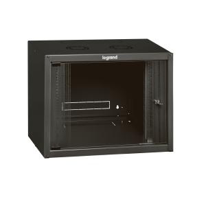 LEGRAND fali rackszekrény 19" 12U MAG: 626 SZÉL: 600 MÉLY: 400 antracit egyrekes