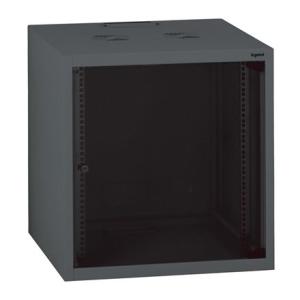 LEGRAND fali rackszekrény 19" 6U MAG: 362 SZÉL: 600 MÉLY: 400 antracit egyrekesz