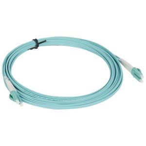 LEGRAND patch kábel optika OM4 multimódusú LC/LC duplex 50/125um LSZH (LSOH) kék