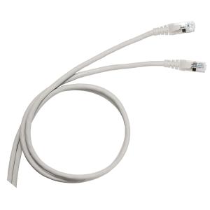LEGRAND patch kábel RJ45-RJ45 Cat5e árnyékolatlan (U/UTP) PVC 1 méter szürke d: