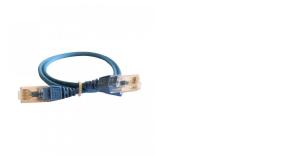 LEGRAND patch kábel RJ45-RJ45 Cat6 árnyékolatlan (U/UTP) LSZH (LSOH) 1 méter kék