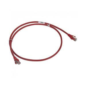 LEGRAND patch kábel RJ45-RJ45 Cat6 árnyékolt (F/UTP) LSZH (LSOH) 3 méter piros d