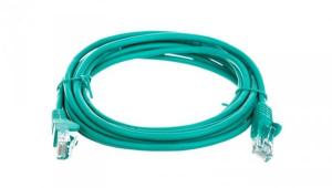 LEGRAND patch kábel RJ45-RJ45 Cat6 árnyékolt (F/UTP) LSZH (LSOH) 5 méter zöld d: