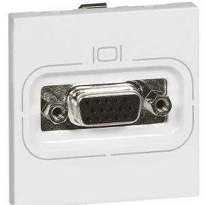 Legrand Program Mosaic HD15 bemenet 2m, fehér