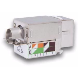 LEGRAND RJ45 Keystone port Cat5e árnyékolt (STP) C110 csatlakozós 180° 100MHz 1G