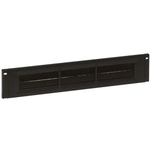 LEGRAND vízszintes rendezők 2U-19" gyorspánttal rögzítés átmenő kivágásokkal (ké