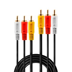 LINDY Audio Video kábel 3xPhono 5m