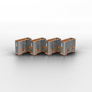 LINDY USB Port Locks 4xORANGE+Key
