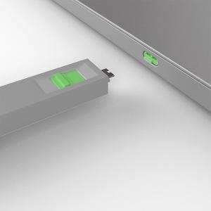 LINDY USB Type C Port Blocker, green