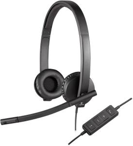 Logitech H570e Szereo headset /981-000575/