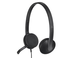 Logitech Headset H340 mikrofonos fejhallgató USB csatlakozó /981-000475/