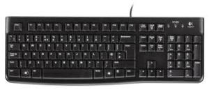 Logitech K120 keyboard Black ENG