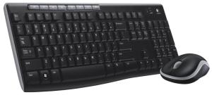 Logitech MK270 Wireless Billentyűzet + Egér Black HU