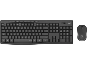 Logitech MK295 Silent wireless keyboard +mouse Grafit Grey HU