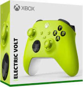 Microsoft Xbox XSX vezeték nélküli kontroller Electric Volt (sárgás- UV zöld)