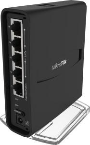 MikroTik hAP ac² with 716MHz CPU, 128MB RAM, 5 x Gbit LAN, built-in 2.4Ghz 802.1