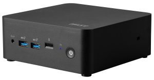 MSI Cubi NUC barbone mini PC, fekete - Intel Core 3 100U (1MG-244BEU-B3100UXX)