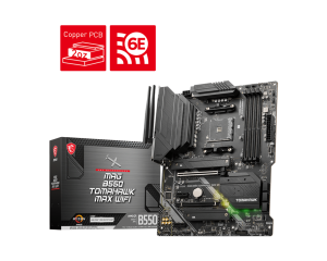 MSI sAM4 MAG B550 TOMAHAWK MAX WIFI alaplap