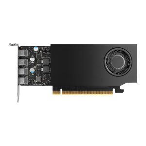 NVIDIA RTX A1000 ATX I/O bracket + LP I/O bracket loose, Mini DP to DP dongle, r