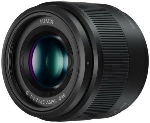 Panasonic H-H025E-K Lumix G objektív - kizárólag csomagban  (fényképezőgéppel eg