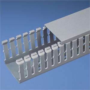 Panduit  6 Feet  Narrow Slotted Duct, PVC, 2" X 5" X 6"