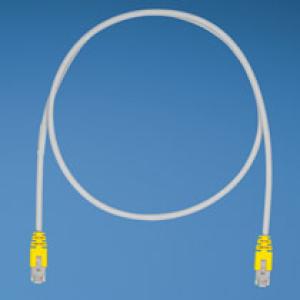 Panduit Category 5e, STP patchkábel, 0.15449357144 m, sárga