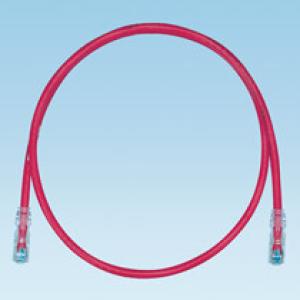 Panduit Category 6 UTP patchkábel, 0.24884079064 m, piros