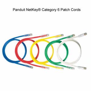 Panduit NetKey Category 6, UTP patchkábel, 2 m, fekete