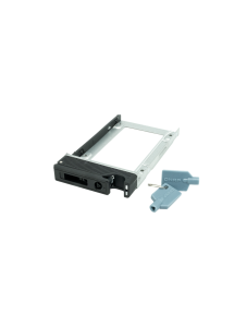  Qnap 2.5" SSD Tray with key lock and two keys, black and metal