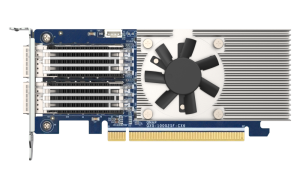 Qnap Dual port per 100GbE Network adapter; 2 x QSFP28; Mellanox ConnectX-6 Dx co