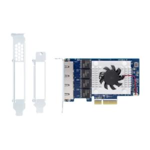 QNAP quad-port 5GbE multi-Gig expansion card;Aquantia AQC111C;Gen3 x 4;low profi